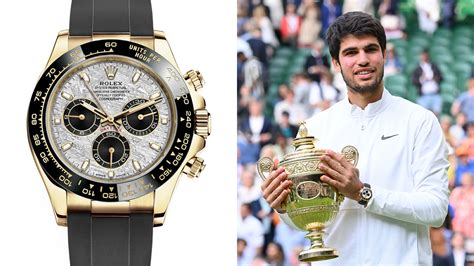 what rolex does alcaraz wear